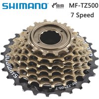 AliExpress Shimano MF-TZ500 6v 7v Bicycle Freewheel 14-28T 14-34T Sprocket 6s 7s Steel for MTB Road Folding Bike Accessories