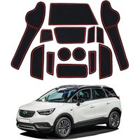 LFOTPP Car Door Groove Pad for Crossland X SUV 2018-2022 Anti-Slip Door Gate Slot Mats Auto Interior Crossland X Accessories
