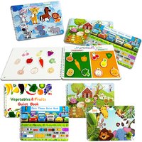 Quiet Busy Book Montessori Toys for Toddler Preschool Activity Binder Busy Board Autism Early Educational Learning Toys For Baby