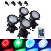 IP68 Waterproof LED Underwater Light Lamp 12V RGB Spot Light Swiming Pool Fish Tank Aquarium Garden Fountains Spotlights