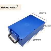 13S8P 14S8P 18650 Battery storage Box Li-Ion Cell Housing Case Holder Nickel Shell DIY EV E-Bike 12V24V36V48V without Battery
