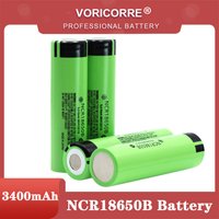 VariCore New Original 18650 NCR18650B Rechargeable Li-ion battery 3.7V 3400mAh For Flashlight use