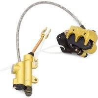 Motorcycle Rear Disc Brake Assembly Caliper Cylinder for Apollo Honda Kawasaki Kayo Dirt Pit Bike ATV Gokart BBR CRF50 Motocross