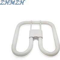 Four Needle Butterfly Tube Tricolor Energy-saving Lamp Fluorescent Light Bulb 2D Four-pin Butterfly Lamps 10W 21W 38W AC220V