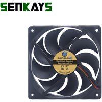 Dual Ball Bearing 120MM 12cm 12025 CPU Fan 120x120x25MM DC 5V 12V 24V Computer Case Cooling Fan 2PIN 3PIN FG
