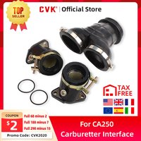 CVK 1Set Vergaser Installieren Adapter Interface Carburetter Verteiler Ansaugrohr Stecker Kleber Für Honda CA250 CMX250 CMX250C