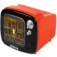Classic Retro Look from the Last Century Android Mini Color Game TV