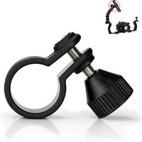 20 to 38mm Lamp Adjustable Mount Holder Clamp Waterproof Diving Flashlight Light scuba video Torch Underwater Photography camrea