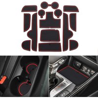 for KIA Forte K3 Cerato 2019 - 2020 Anti-Slip Gate Slot Cup Mat Non-slip Pad Interior Accessories PVC