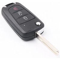 Keychannel 3 Buttons Flip Car Remote Car Key Shell For GREAT WALL WINGLE STEED 5 6 HAVAL HOVER H5 Folding Key Cover TOY40 Blade