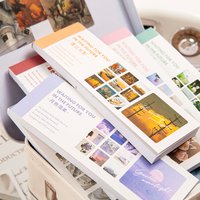 Yoofun 30pcs Aesthetic Stickers Book for Scrapbooking Album Diary Label Material Flower Decorative Paper DIY Cute Stationery
