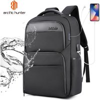 ARCTIC HUNTER Fashion Laptop Backpacks Large capacity Backpack Male Mochila waterproof Oxford Travel Backpack Men Ba