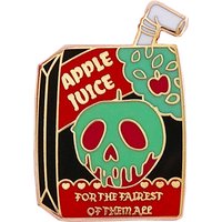 Goth Apple juice soot Enamel pin