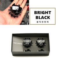 2 Stück Bulldoggen-Autoduftspender mit Magnetclip für Lüftungsschlitze, Parfüm-Geschenkbox, Auto-Dekoration