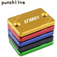 Fit For XT250 SEROW XT250 XT660R XT660X Rear brake Fluid Reservoir Cap Cover