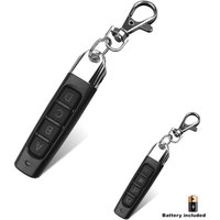 Universal 433MHZ Remote Control 4 Channe Garage Gate Door Opener Remote Control Duplicator Clone Cloning Code Car Key Fixed Code