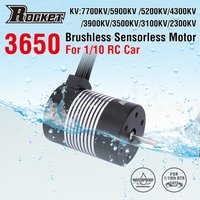 3650 Waterproof Brushless Motor 2300KV 3100KV 3500KV 4300KV 5900KV 5200KV 7700KV for 1/10 RC Car
