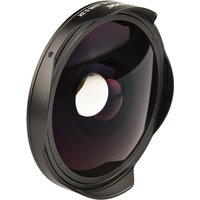 VLOGMAGIC 37MM / 43MM 0.3X Ultra Fisheye Wide Lens Adapter with Hood Only for Video Cameras Camcorders