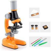 Kit de microscope Seattle pour enfants, laboratoire, LED, 100x400x sous X, maison, école, science, cadeau jouet pour enfants