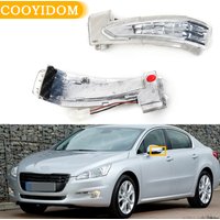 Auto LED Tür Flügel Rückspiegel Seite Lichter Für Peugeot 508SW 2010-2017 Blinker Lichter Für Citroen DS5 C4 Picasso 13-17