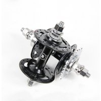 Novatec Fixed Gear Bike Racing Hubs,High-grade Professional Sealed Bearing Hubs Track Bike Single Speed Hubs 32 Holes Black