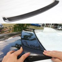 F10 M5 HM Style Real Carbon Fiber Auto Rear Roof Spoiler Window Wing for BMW F10 M5 Sedan 2011-2015 Car Accessories