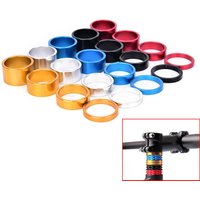 AliExpress mi Xim 4Pcs 5/10/15/20mm a set Aluminum Alloy Headset Stem Spacer MTB 28.6mm Fork Washer Cap For Road Bike Cycling
