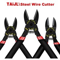 TAIJL 5 6 inch Steel Wire Diagonal Pliers Tungsten Steel Cutter