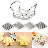 Multi-Functional Stainless Steel for Apple Pear Potato Chips Kitchen Utensils Tools Vegetable & Fruits Cutter Slicer