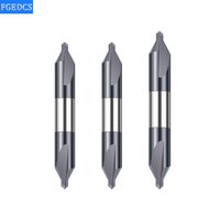 HRC58 ° Mittelbohrer aus Wolframstahl, 60-Grad-Hartmetall-Punktbohrer, 0,4 0,5, 1 2,0, 2,5 mm, 6 mm Doppelkopf-Metallbohrer, CNC-Werkzeuge