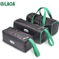 LAOA Lagerung Tasche Oxford Leinwand Wasserdichte Handtasche für Zangen Schrauben Nägel Lagerung Angeln Reise Make-Up Organizer Werkzeug Taschen