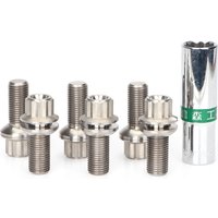 4/20PCS GR5 titanium alloy wheel bolts, anti-theft bolts, M14x1.5 12x1.5 suit for Mercedes-Benz, Audi, Porsche, Volkswagen