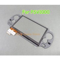 1pc/lot Replacement Original Black touch screen front faceplate for ps vita 1000 psvita psv 1000 front touch screen