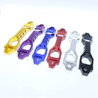 Spsld Aluminum Alloy Automobile Thickened Universal Battery Fastening Bracket Is Suitable For Honda Civic EK Eg 2002-2005