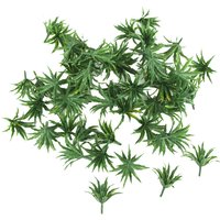 10pcs/lot 3CM Model Tree Bushes Mini Grass Forest Greenery Plants Scale Building Park Garden Miniature Landscape Wargame Scenery