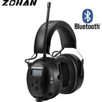 033 Upgraded Bluetooth Hearing Protection AM FM Radio Headphones Noise Reduction Safety Earmuffs Gifts for Father