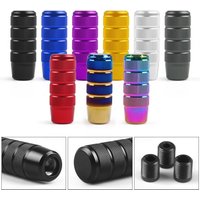 95MM Universal Non-Slip Gear Shift Knob Manual Transmission Aluminum knurled Shifter Lever Knob
