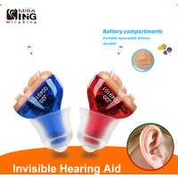Hearing Aids Audifonos for Deafness/Elderly Adjustable Micro Wireless Mini Size Invisible Hearing Aid J20 Ear Sound Amplifier