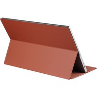 Étui en cuir PU de luxe pour moniteur portable, housse de protection intelligente, support d'écran mobile, 12.5 ", 13.3", 15.6"