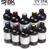 250ml or 500ml UV DTF ink for EPSON R1390 R2000 R1900 T50 L805 L800 L1800 For DX4 DX5 DX6 DX7 TX800 XP600 Printhead Hard uv ink image 3