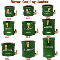 2025 2425 2830 2840 3640 3650 4040 4050 4068 5350 5357 All-metal Water Cooling Jackets for RC Boat Brushless Motor