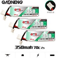 1-10 Stück Max 140C Gaoneng GNB 2S 7,6V 350mAh 70C HV Lipo-Akku mit PH2.0-Stecker für Emax Tinyhawk S Vier-Achsen-Indoor-FPV-Drohnen