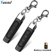 KEBIDU 433MHZ Remote Control Garage Gate Door Opener Remote Control Duplicator Clone Cloning Code Car Key