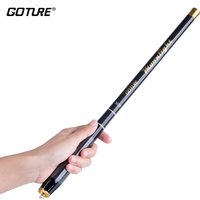Goture Moonlight Portable Fishing Rod High Carbon Hard Mini Fishing Pole Short Winter Ice Fishing Rod For Carp Perch Pike