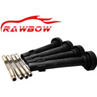 4 PCS Ignition Coil Rubber Kit Car Accessory F01R00A013 For GREAT WALL C30 C20R FLORID HAVAL M4 VOLEEX With Spring