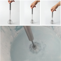 Ceramic art stirrer handheld mini stainless steel telescopic stirrer polymer clay manual mixing glaze tool DIY crafts making