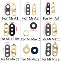 NEW Back Camera Lens Glass Replace For Xiaomi Redmi Note 10 Pro 8T 9C 9 Mi 10T A1 A3 Max Mix 2 3 2s 11 A1 A2 Poco X3 F3