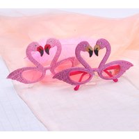 Hawaii Party Glasses Summer Beach Vacation Flamingo Parti Tropical Flamingo Wedding Birthday Decor Little Swan Dance Party Favor