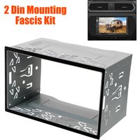 Auto Panel Audio Dash Mount Kit Box 2Din Fittings Kit Universal Radio Head Unit Installation Frame For 2Din Car DVD Radio Player