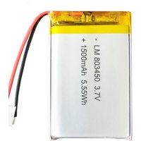 2/5/10pcs 3.7V 1500mah 803450 Lithium Polymer Ion Battery 2.0mm JST Connector